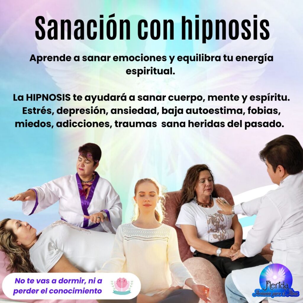 terapias de sanacion con hipnosis. 